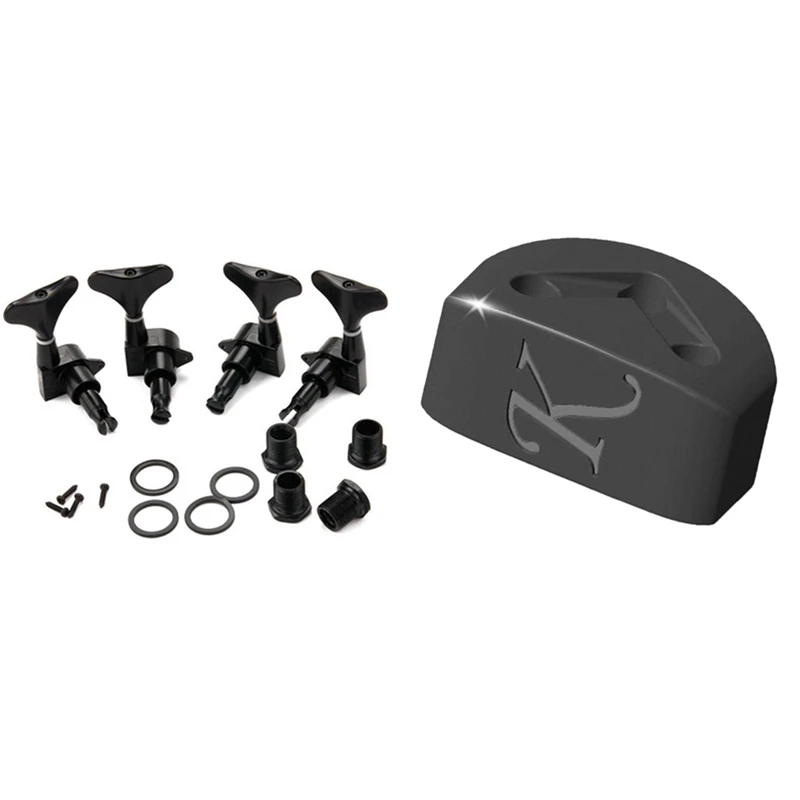 1 Set Guitar Tuning Pegs 2R 2L Tuners Machine Heads with Ferrules & 6 Pcs Guitar String Triple-Cornered Chord Tie
1 Set Guitar Tuning Pegs 2R 2L Tuners Machine Heads with Ferrules & 6 Pcs Guitar String Triple-Cornered Chord Tie