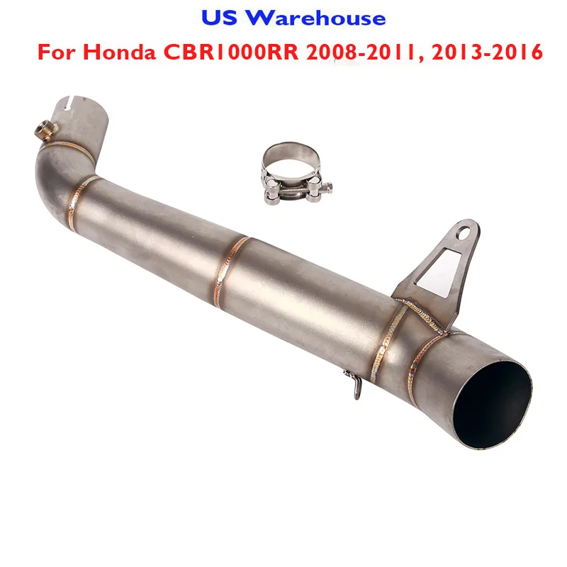 Система выхлопных газов мотоцикла 60,5 мм средняя труба соединение Соединительная труба для Honda CBR1000RR 2008-2011 2013-2016
Система выхлопных газов мотоцикла 60,5 мм средняя труба соединение Соединительная труба для Honda CBR1000RR 2008-2011 2013-2016