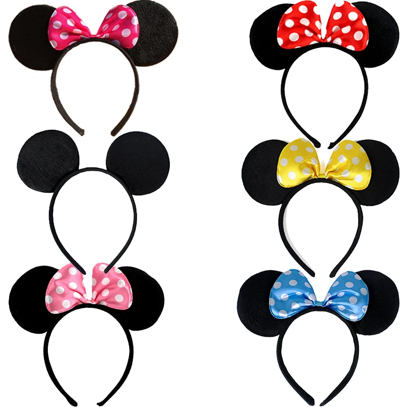 Повязка на голову с бантом «Минни-Маус», 6 шт./лот
Повязка на голову с бантом «Минни-Маус», 6 шт./лот