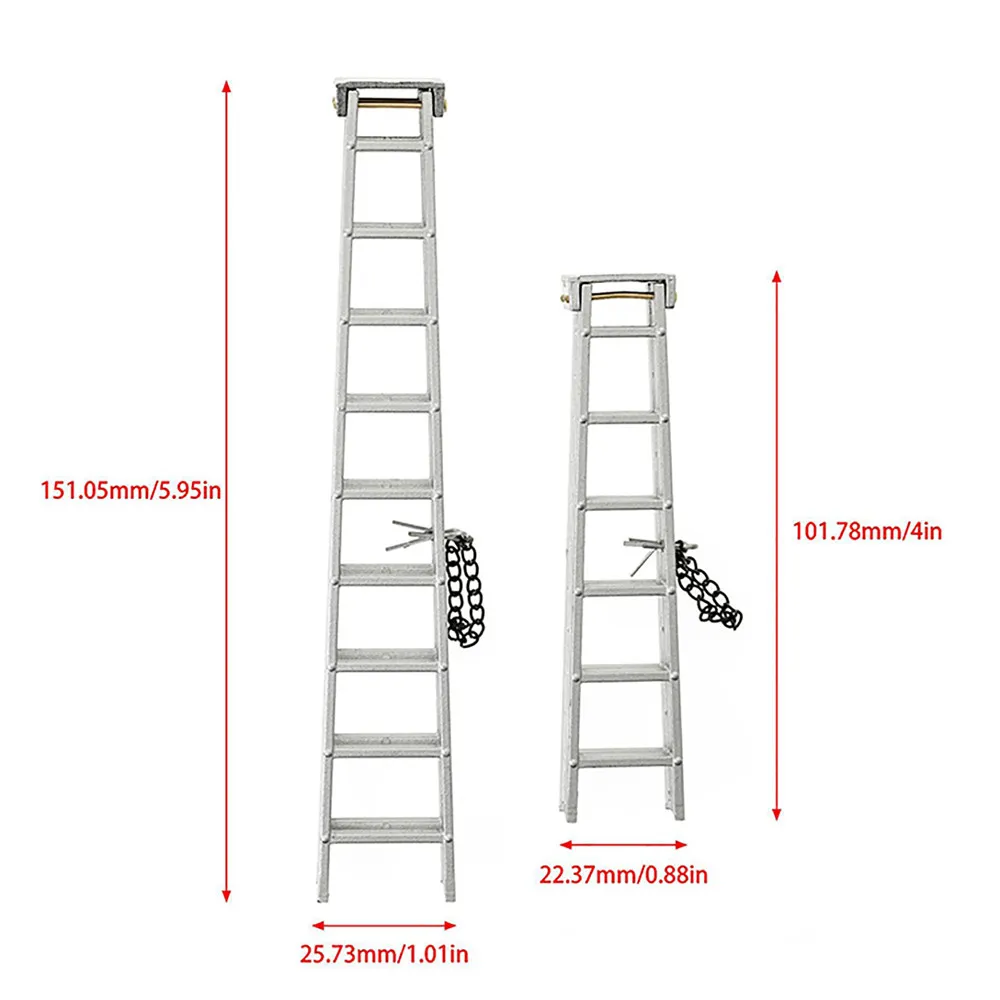 For 1/10 Axial SCX10 90046RC4WDD90TRX4 RC Car Simulated Plastic Ladder Decoration Accessories
For 1/10 Axial SCX10 90046RC4WDD90TRX4 RC Car Simulated Plastic Ladder Decoration Accessories
