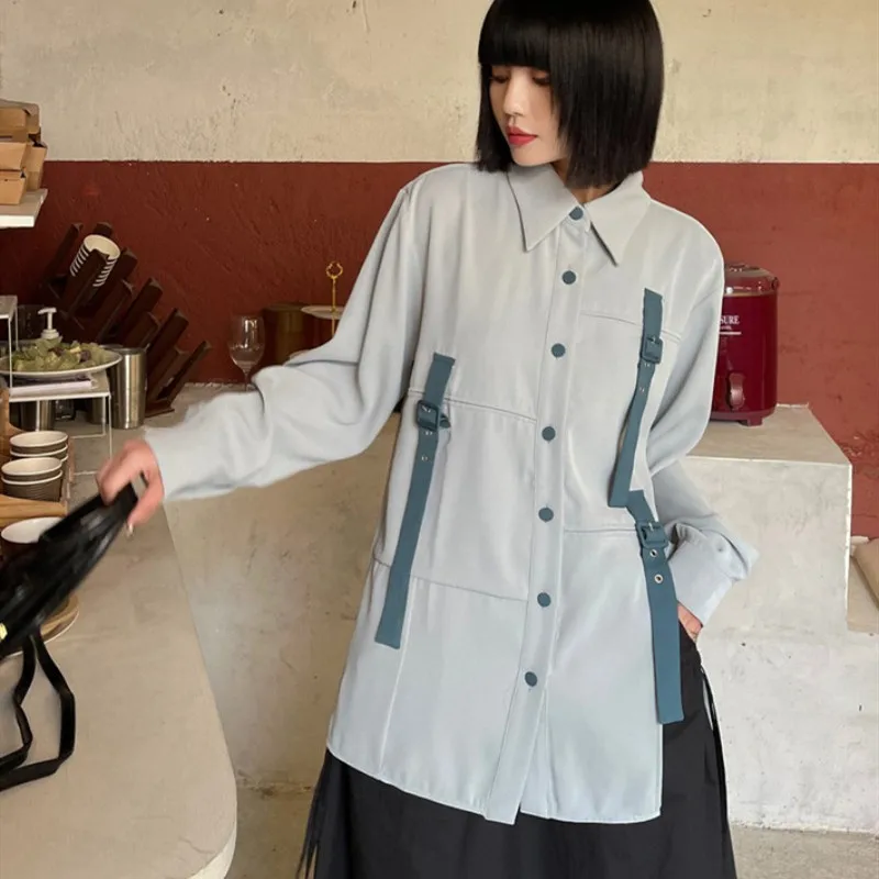 Women Spring Autumn Spliced Fashion Loose Blouses Female Brand High Quality Slim Tops Ladies Casual New Designed Shirts ML30
Women Spring Autumn Spliced Fashion Loose Blouses Female Brand High Quality Slim Tops Ladies Casual New Designed Shirts ML30