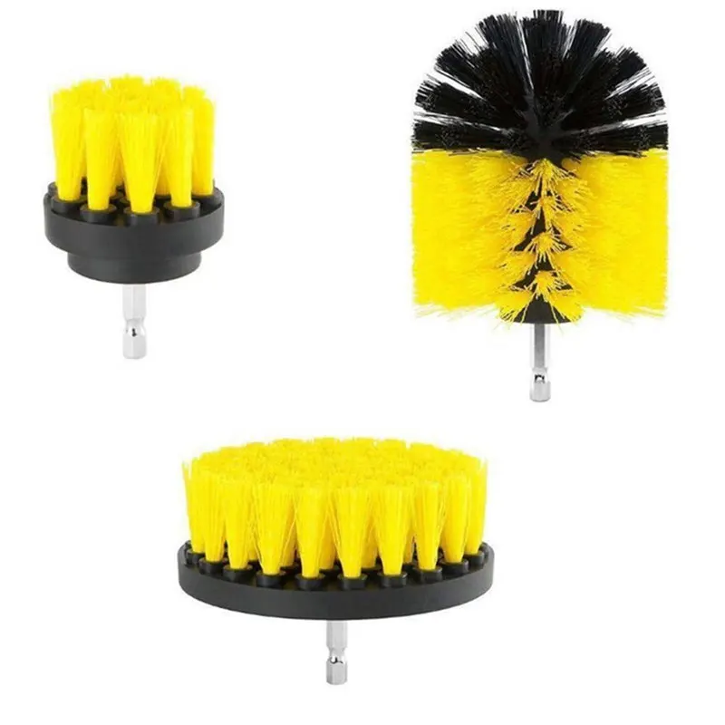 3Pcs/Set Electric Scrubber Brush Drill Brush Kit Plastic Round Cleaning Brush For Carpet Glass Car Tires Nylon Brushes 2/3.5/4''
3Pcs/Set Electric Scrubber Brush Drill Brush Kit Plastic Round Cleaning Brush For Carpet Glass Car Tires Nylon Brushes 2/3.5/4''
