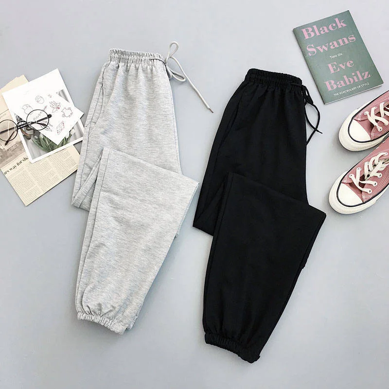 Pencil Pants Women Summer Loose Casual Sweatpants New 2020 Fashion Korean Style Comfortable High Waist Trousers Woman P515
Pencil Pants Women Summer Loose Casual Sweatpants New 2020 Fashion Korean Style Comfortable High Waist Trousers Woman P515