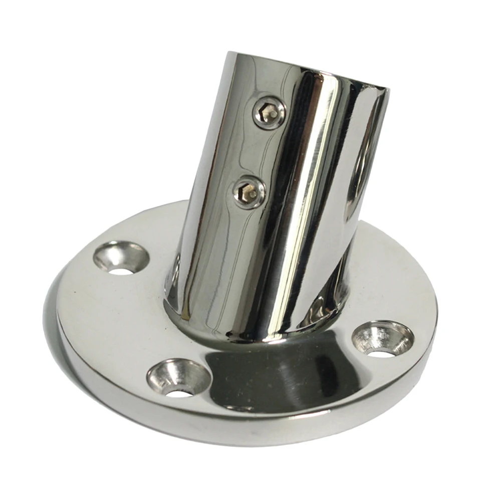 Heavy Dudy 316SS Marine Boat Hand Rail Fittings 60 Degree Round Base For 7/8''Tube 
Heavy Dudy 316SS Marine Boat Hand Rail Fittings 60 Degree Round Base For 7/8''Tube