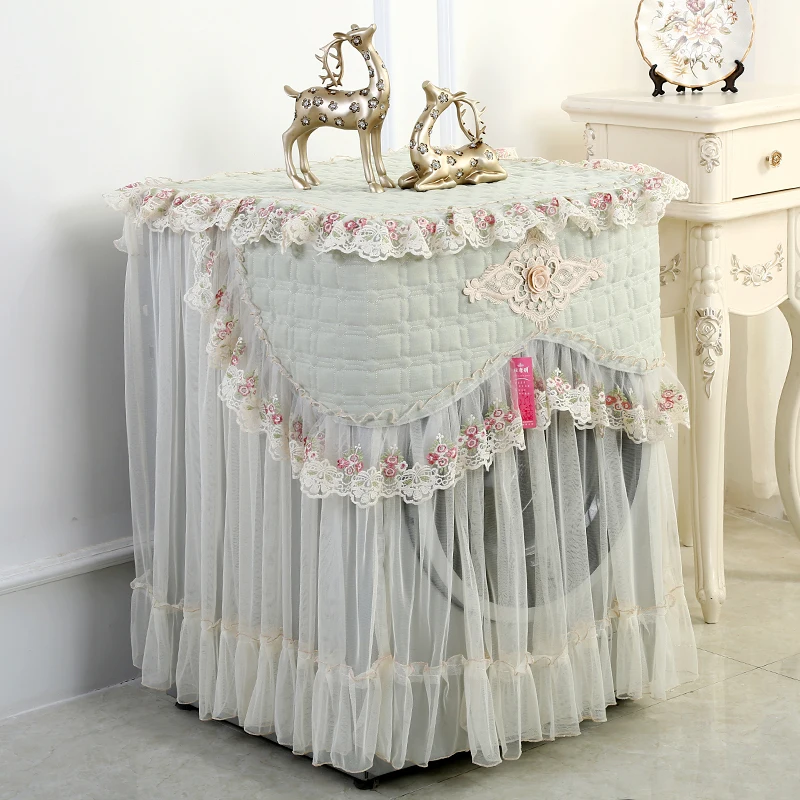 Full automatic washing machine dust cover European fabric drum washing machine cover towel lace washing machine sunscreen cover
Full automatic washing machine dust cover European fabric drum washing machine cover towel lace washing machine sunscreen cover