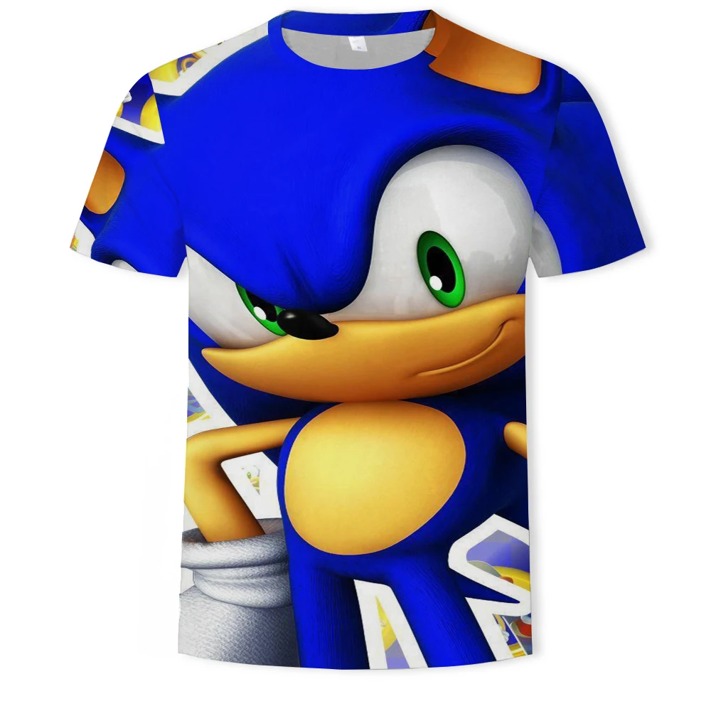 2021 summer boy cartoon cute 3D printing casual girl children's clothing baby T-shirt O collar
2021 summer boy cartoon cute 3D printing casual girl children's clothing baby T-shirt O collar