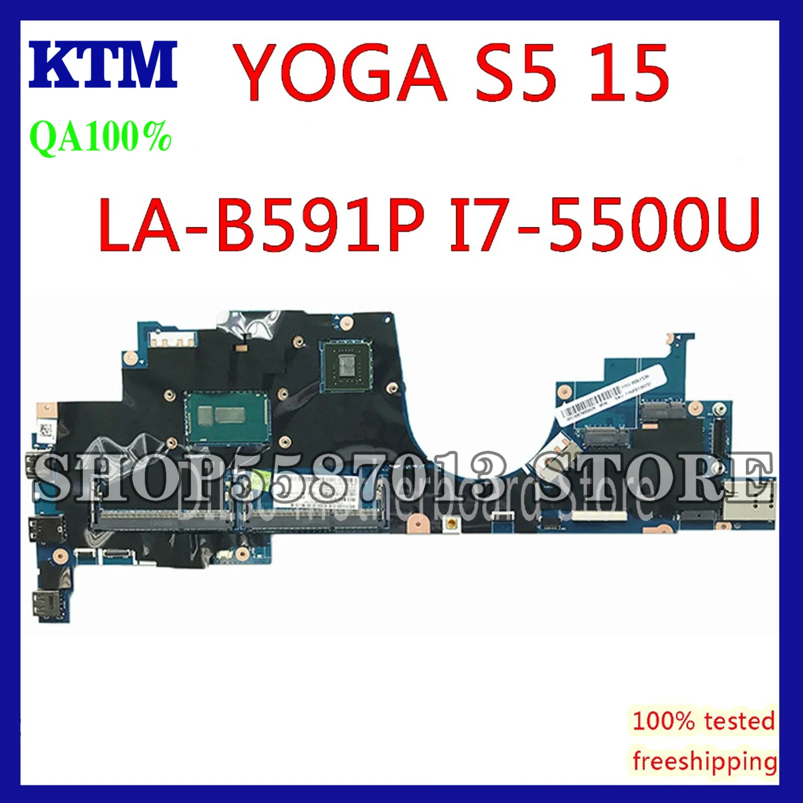 KEFU 00JT361 ZIUS1 LA-B591P For Lenovo Thinkpad Yoga S5 15 Laptop Motherboard I7-5500U with N15S-GT-S-A2 4G original mothebroard
KEFU 00JT361 ZIUS1 LA-B591P For Lenovo Thinkpad Yoga S5 15 Laptop Motherboard I7-5500U with N15S-GT-S-A2 4G original mothebroard