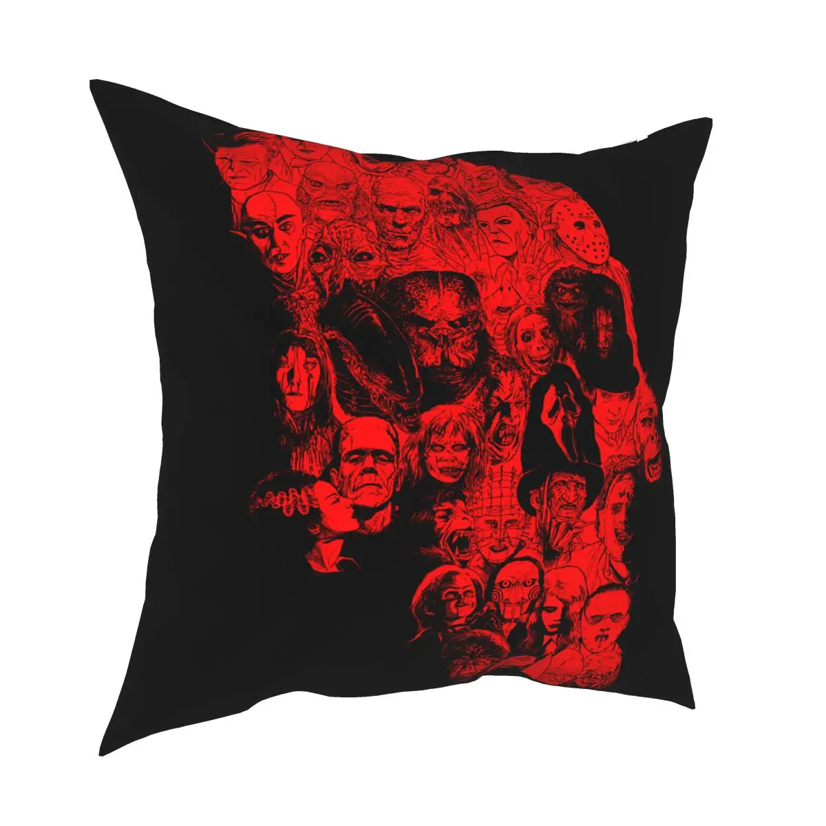 Horror Skull Throw Pillow Cover Cushions for Sofa Funny Pillowcase
Horror Skull Throw Pillow Cover Cushions for Sofa Funny Pillowcase
