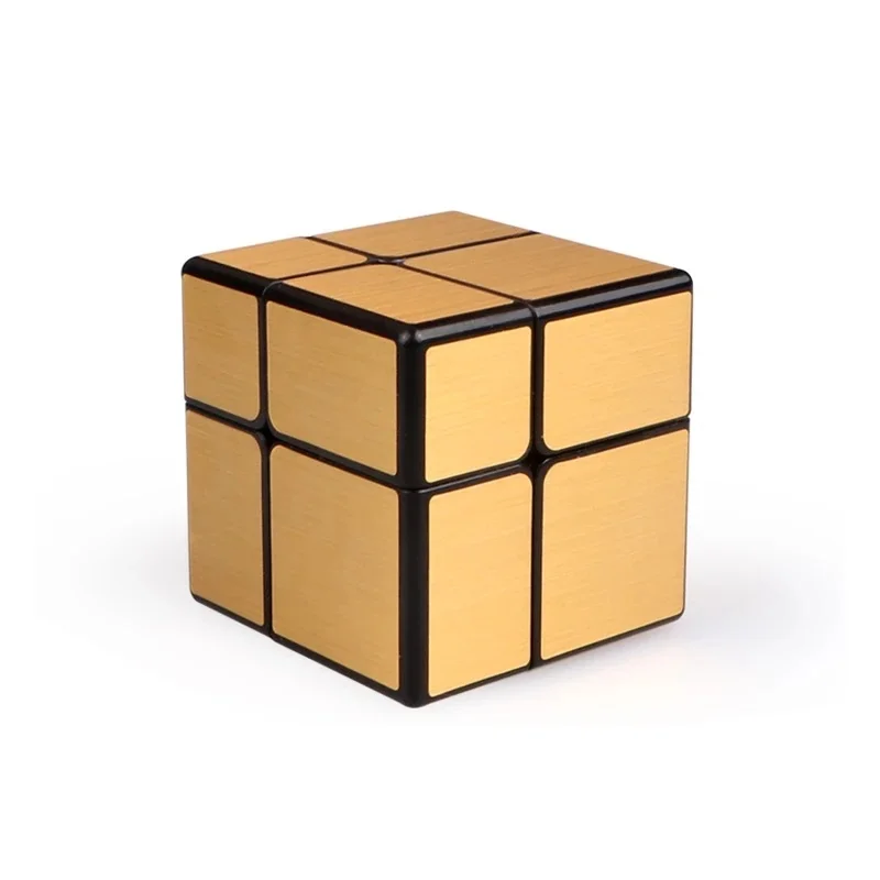 

Hot selling QiYi Cast Coated strange shape Mirror cube 2x2 logic game professional 2x2x2 speed cubo magico educational toys gift