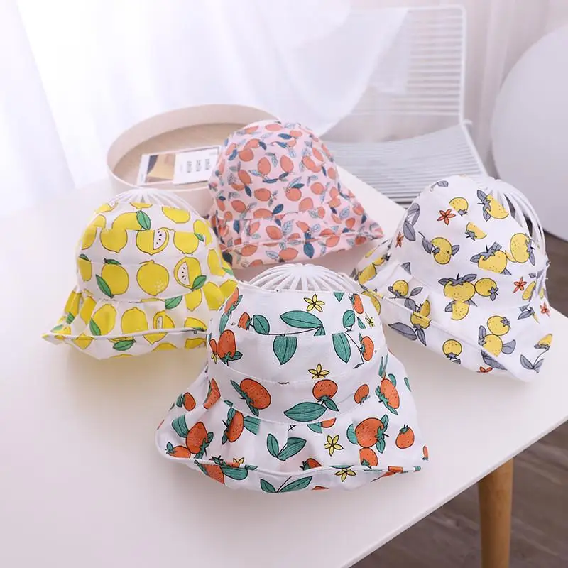 2021 Summer fruit print Bucket Hat Fisherman Hat outdoor travel hat Sun Cap Hats for child boy and girl 45 
2021 Summer fruit print Bucket Hat Fisherman Hat outdoor travel hat Sun Cap Hats for child boy and girl 45