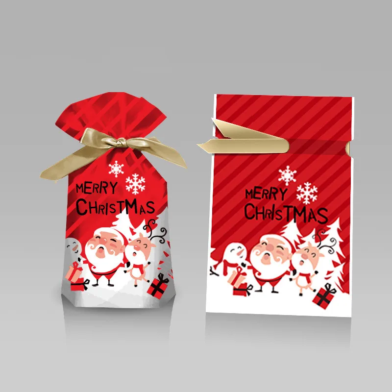 10pcs Santa Gift Bag Candy Bag Snowflake Crisp Bag Drawstring Bag Merry Christmas Decorations for Home New Year 2022 Presents
10pcs Santa Gift Bag Candy Bag Snowflake Crisp Bag Drawstring Bag Merry Christmas Decorations for Home New Year 2022 Presents