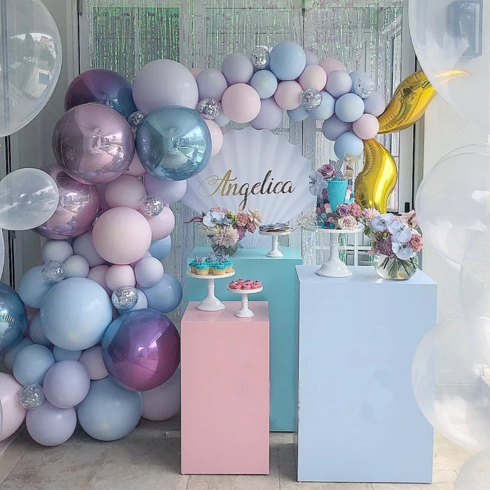 1Set Mermaid Balloon Arch Garland Set Kit 4D Gradient Balloon Mermaid Theme Birthday Party Supplies Globos Wedding Decorations
1Set Mermaid Balloon Arch Garland Set Kit 4D Gradient Balloon Mermaid Theme Birthday Party Supplies Globos Wedding Decorations