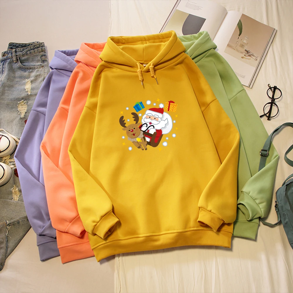 Cartoon Santa Claus Hoodies Women Plus Size Womens Reindeer Printed Kpop Sweatshirts Moletom Sudadera Mujer Merry Christmas
Cartoon Santa Claus Hoodies Women Plus Size Womens Reindeer Printed Kpop Sweatshirts Moletom Sudadera Mujer Merry Christmas