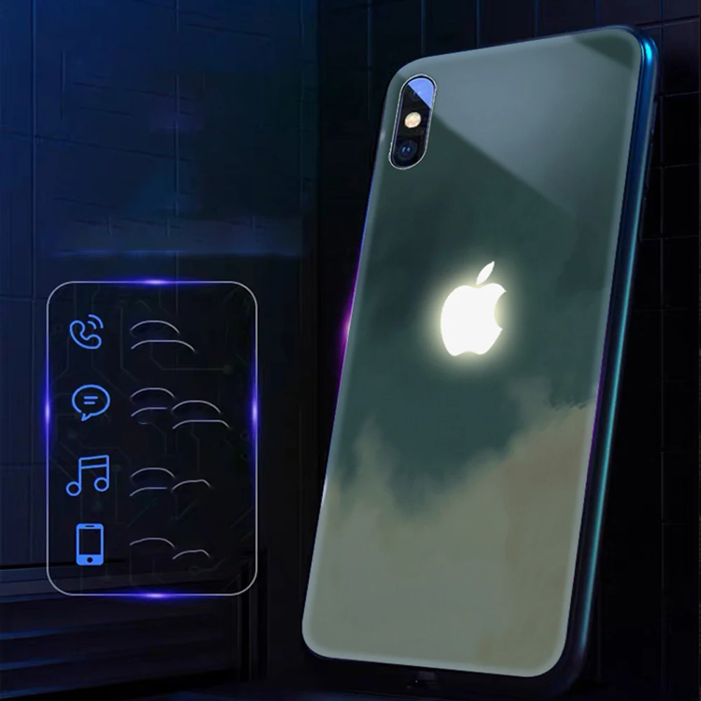 Sound activated Luminating Mobile Phone Case For Apple Iphone 7 8 Plus X XR 11 12 Pro Max Call Glowing Starry Sky Glasses Cover
Sound activated Luminating Mobile Phone Case For Apple Iphone 7 8 Plus X XR 11 12 Pro Max Call Glowing Starry Sky Glasses Cover