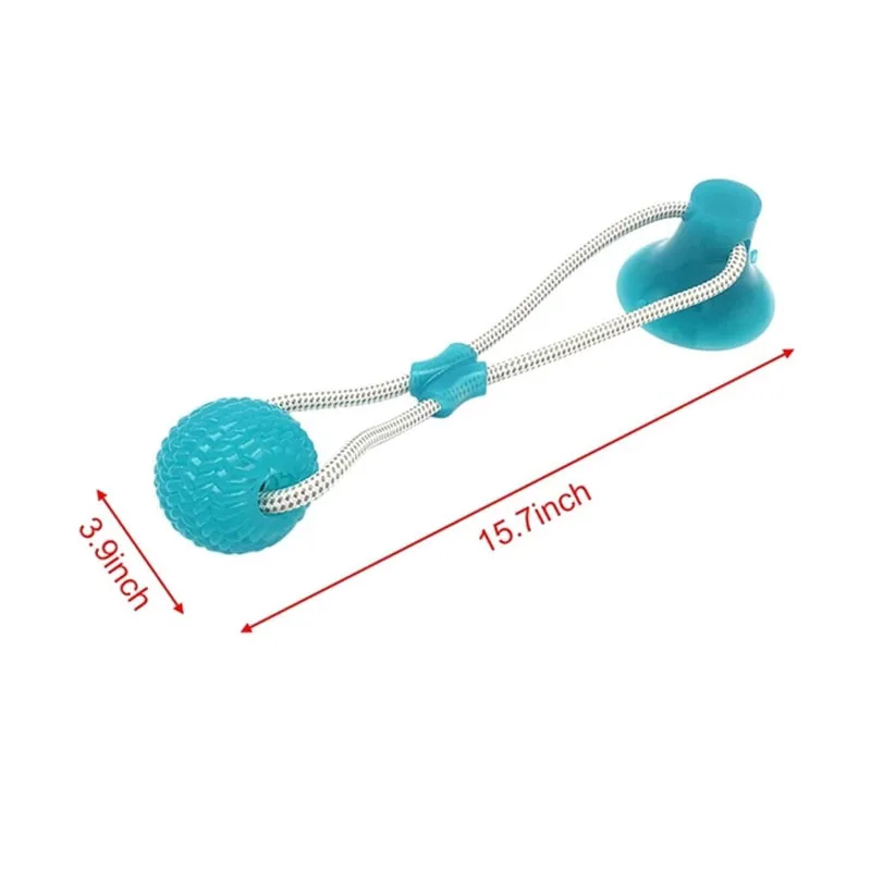 Pet Dog Chew Toys Multifunctional Tooth Cleaning With Suction Cup Molar Tooth Leakage Food Toy for Small Large Dogs Pet Supplies 
Pet Dog Chew Toys Multifunctional Tooth Cleaning With Suction Cup Molar Tooth Leakage Food Toy for Small Large Dogs Pet Supplies