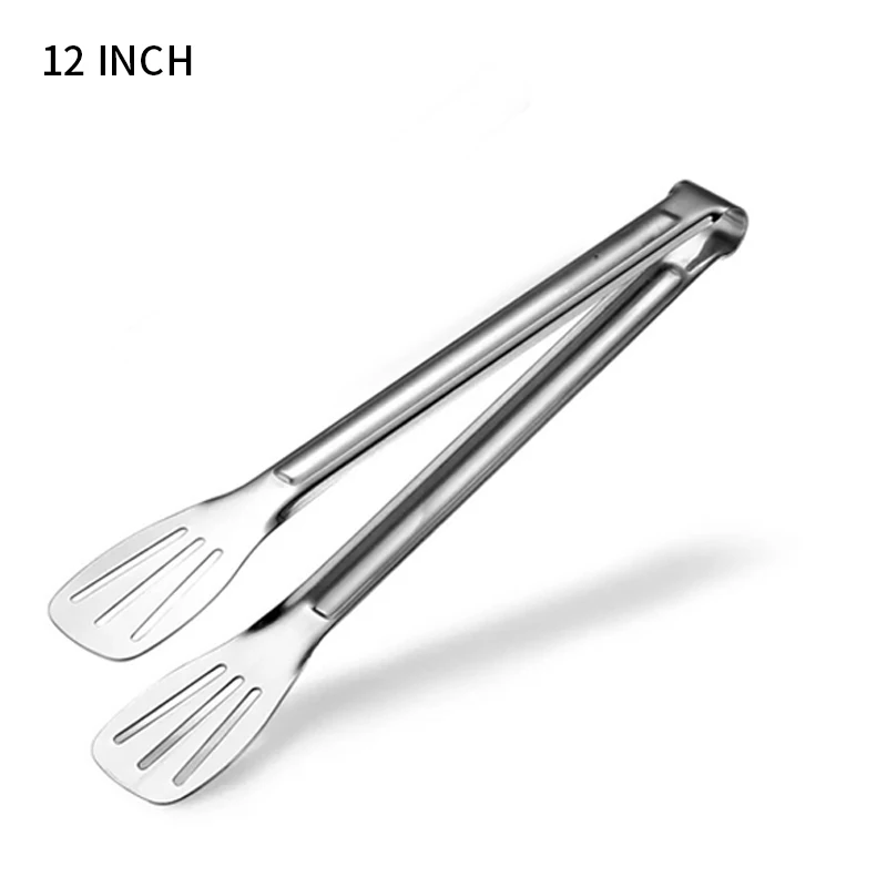 2021 Stainless Steel Food Tongs Kitchen Utensils Buffet Cooking Tool Anti Heat Bread Clip Pastry Clamp Barbecue Kitchen Steel
2021 Stainless Steel Food Tongs Kitchen Utensils Buffet Cooking Tool Anti Heat Bread Clip Pastry Clamp Barbecue Kitchen Steel
