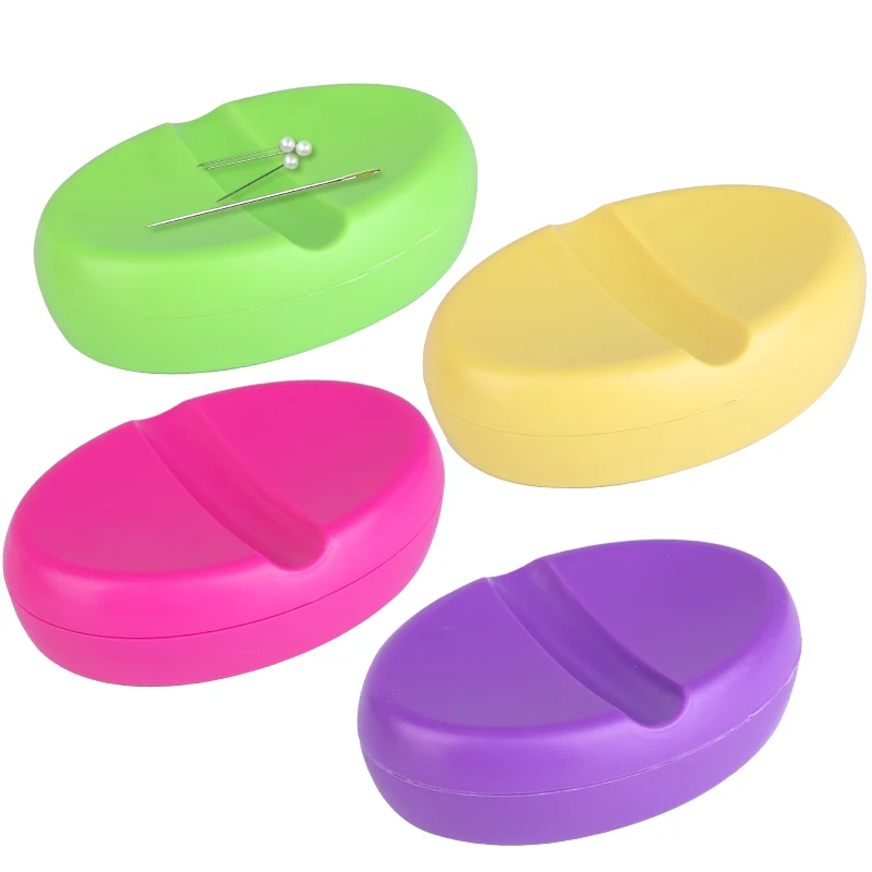IMZAY 4 Colors Magnetic Box Storage Pins Case Needlework Storage Anti-lost Oval Storage Boxes Sewing Needles Embroidery Tool
IMZAY 4 Colors Magnetic Box Storage Pins Case Needlework Storage Anti-lost Oval Storage Boxes Sewing Needles Embroidery Tool
