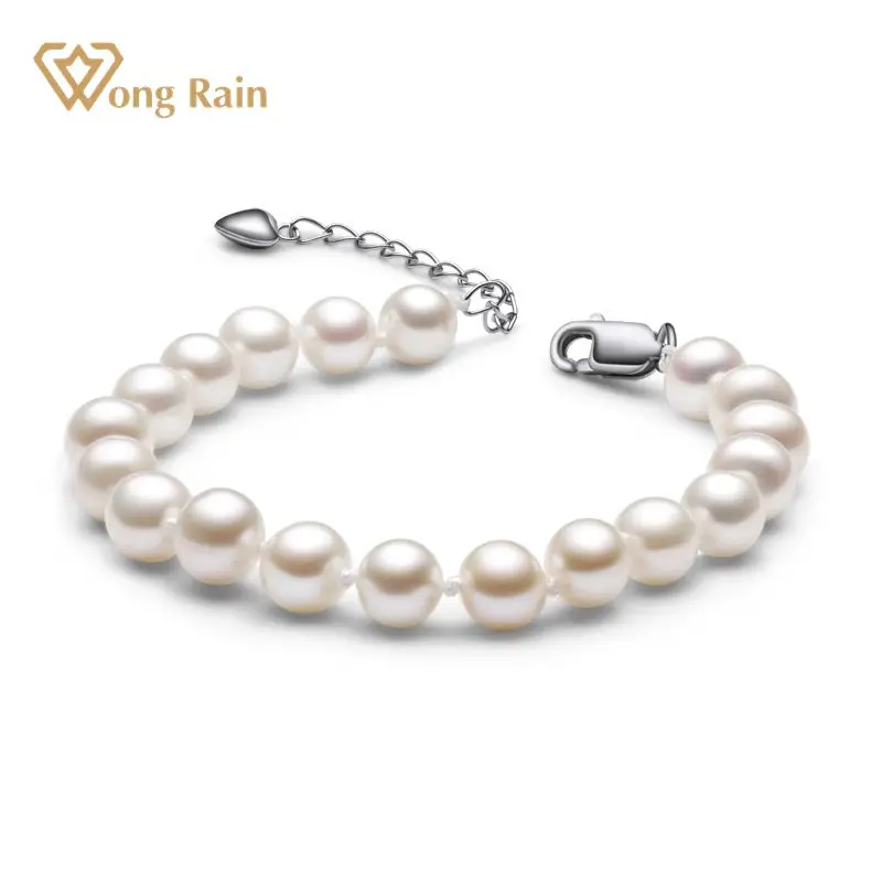 Wong Rain 100% 925 Sterling Silver Vintage Pearl Romantic Women Charm Bracelets Bangle Wedding Engagement Fine Jewelry Gifts
Wong Rain 100% 925 Sterling Silver Vintage Pearl Romantic Women Charm Bracelets Bangle Wedding Engagement Fine Jewelry Gifts