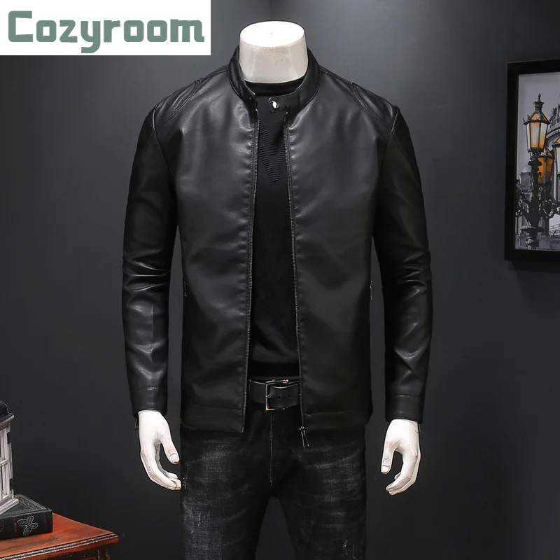 New Autumn Jackets And Coat Men's Pu Leather Jacket For Men Fashion Chaquetas En Cuero Casaco Masculino Casual Zipper Clothing
New Autumn Jackets And Coat Men's Pu Leather Jacket For Men Fashion Chaquetas En Cuero Casaco Masculino Casual Zipper Clothing