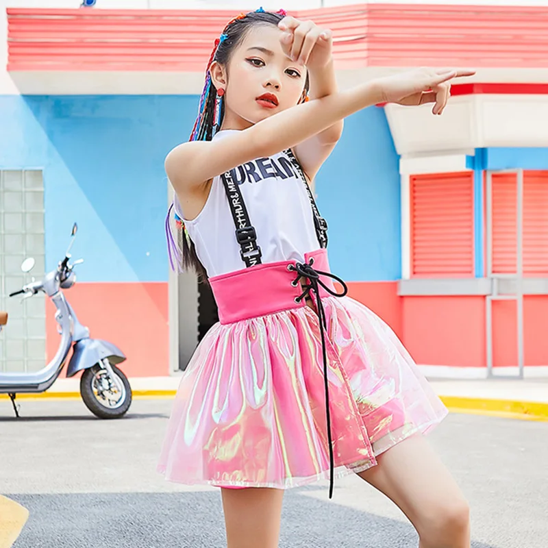 Girls Jazz Dance Costumes Hip Hop Outfit Cheerleading Performance Clothing Street Dancing Suit Kids Modern Stage Wear
Girls Jazz Dance Costumes Hip Hop Outfit Cheerleading Performance Clothing Street Dancing Suit Kids Modern Stage Wear