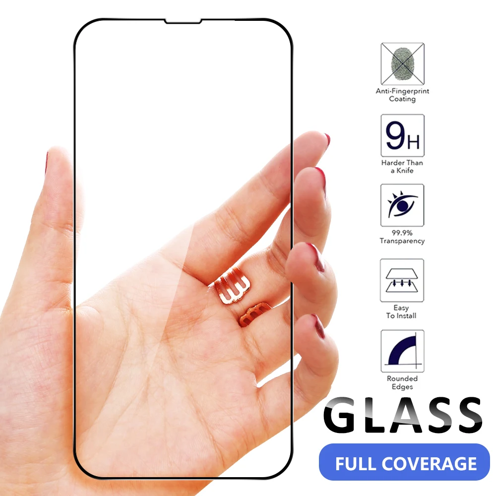 9H Screen Protection Tempered Glass For iPhone 13 Pro Max Mini Screen Protector For iPhone 13 Pro 13 Mini 6.1 Full Cover Glass
9H Screen Protection Tempered Glass For iPhone 13 Pro Max Mini Screen Protector For iPhone 13 Pro 13 Mini 6.1 Full Cover Glass