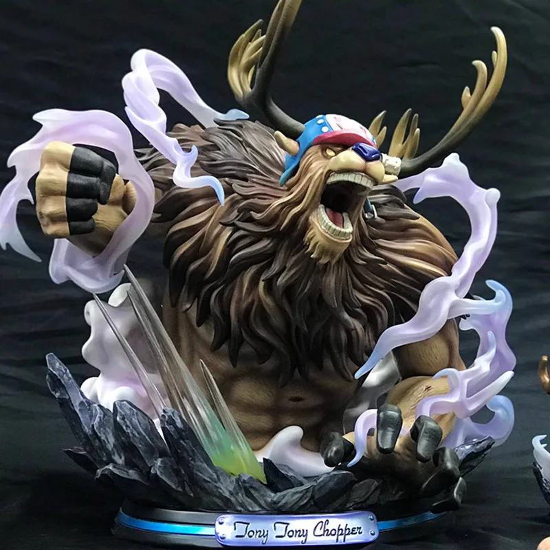 17" Anime ONE PIECE Tony Tony Chopper Rampage Go Ballistic Gigantism Ver GK Statue Portrait Box Action Figure Model Toy O84 43cm
17" Anime ONE PIECE Tony Tony Chopper Rampage Go Ballistic Gigantism Ver GK Statue Portrait Box Action Figure Model Toy O84 43cm