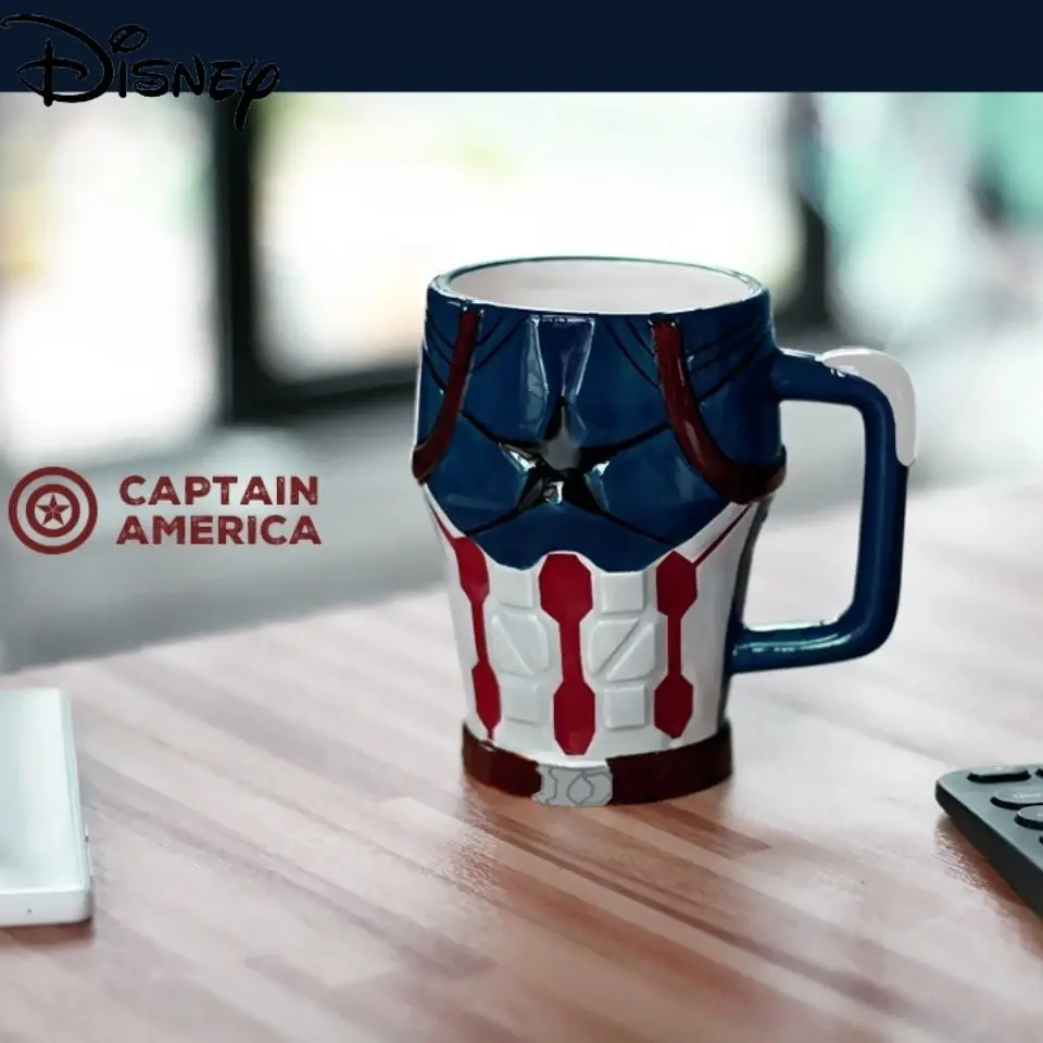 Disney Avengers 3 Creative Captain America Ceramic Mug Simple Large Capacity Mug Handle Coffee Cup Milk Cup
Disney Avengers 3 Creative Captain America Ceramic Mug Simple Large Capacity Mug Handle Coffee Cup Milk Cup