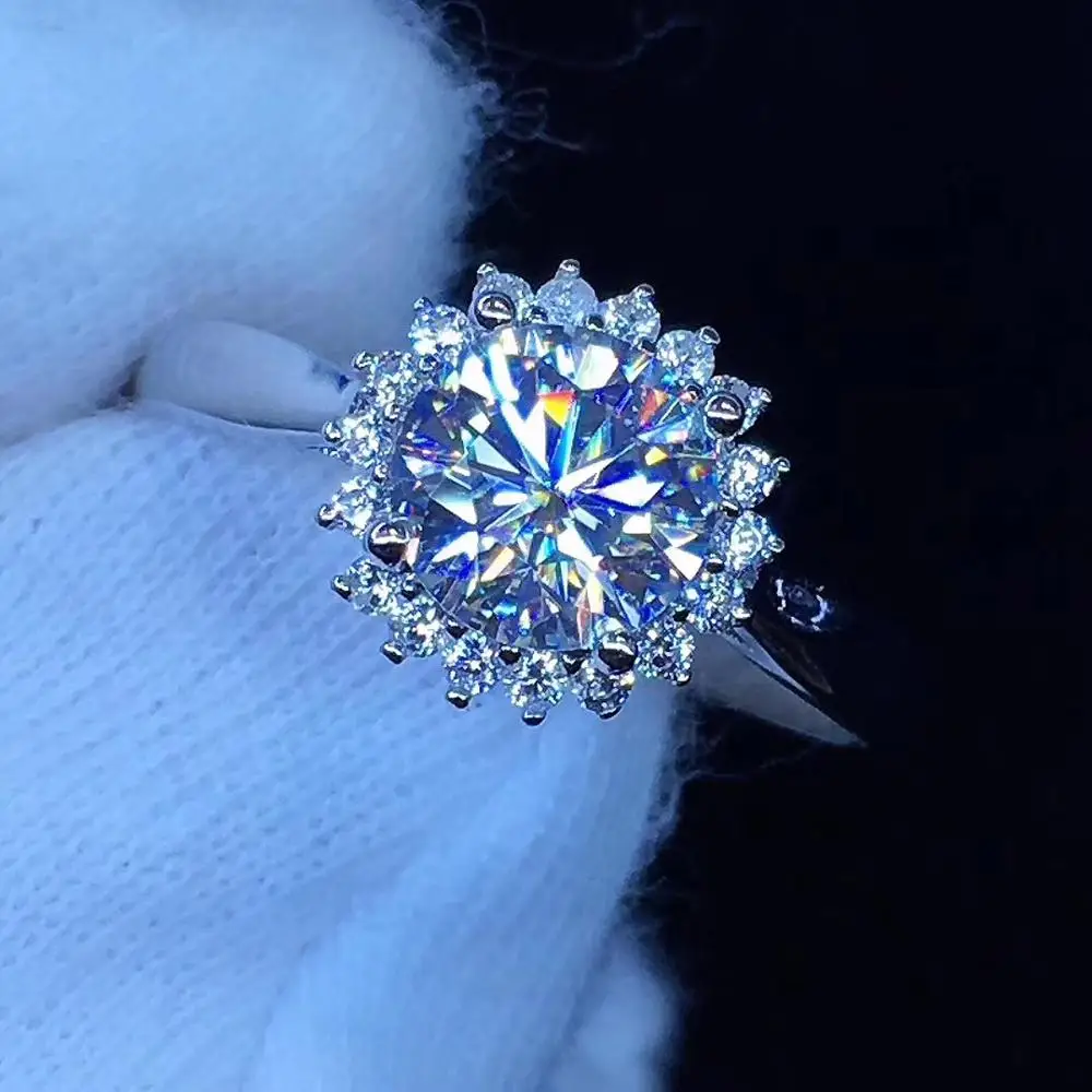 Kkmall Store круглое серебряное кольцо Moissanite 1.00ct D VVS роскошное кольцо Moissanite серьги-гвоздики Moissanite серебряное кольцо 925 
Kkmall Store круглое серебряное кольцо Moissanite 1.00ct D VVS роскошное кольцо Moissanite серьги-гвоздики Moissanite серебряное кольцо 925