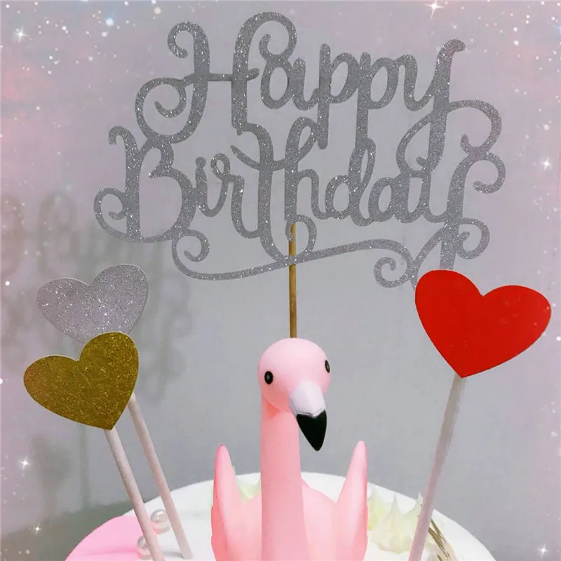 Party Diverse Glisten Happy Birthday 1Pc Acrylic Golden Silvery Flash Cake Topper Insert Card Cake Decoration For Birthday Party
Party Diverse Glisten Happy Birthday 1Pc Acrylic Golden Silvery Flash Cake Topper Insert Card Cake Decoration For Birthday Party