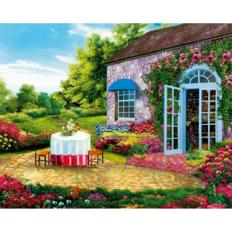 GATYZTORY Full Square Diamond Painting Garden 5D DIY Diamond Embroidery Mosaic Landscape Art Kits Home Decoration
GATYZTORY Full Square Diamond Painting Garden 5D DIY Diamond Embroidery Mosaic Landscape Art Kits Home Decoration