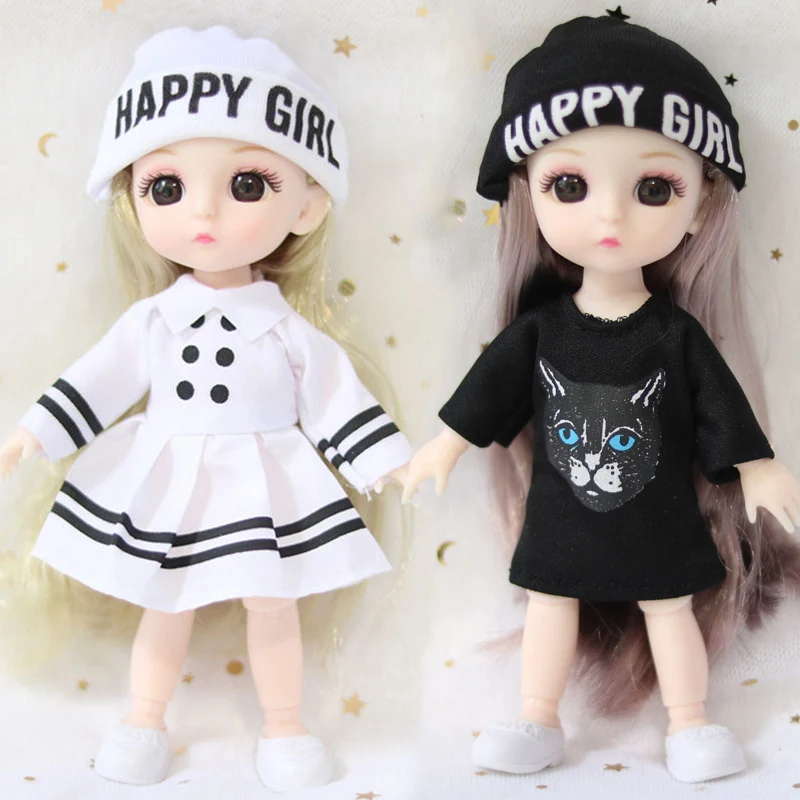 Bjd Doll Clothes 16 Cm Doll Fashion Princess Wedding Dress Casual Clothing Diy Toy for Dressing Up Baby Clothes Girls Cool Gifts
Bjd Doll Clothes 16 Cm Doll Fashion Princess Wedding Dress Casual Clothing Diy Toy for Dressing Up Baby Clothes Girls Cool Gifts