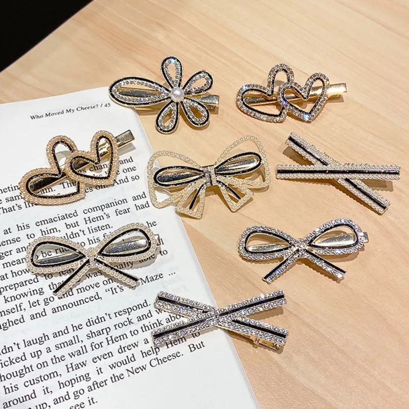 DISCICI 2021 New Fashion Pearl Hairpin Bow Clip Duck Beak Clip Bangs Edge Clip Simple Girl Hair Bands For Women Accessories
DISCICI 2021 New Fashion Pearl Hairpin Bow Clip Duck Beak Clip Bangs Edge Clip Simple Girl Hair Bands For Women Accessories