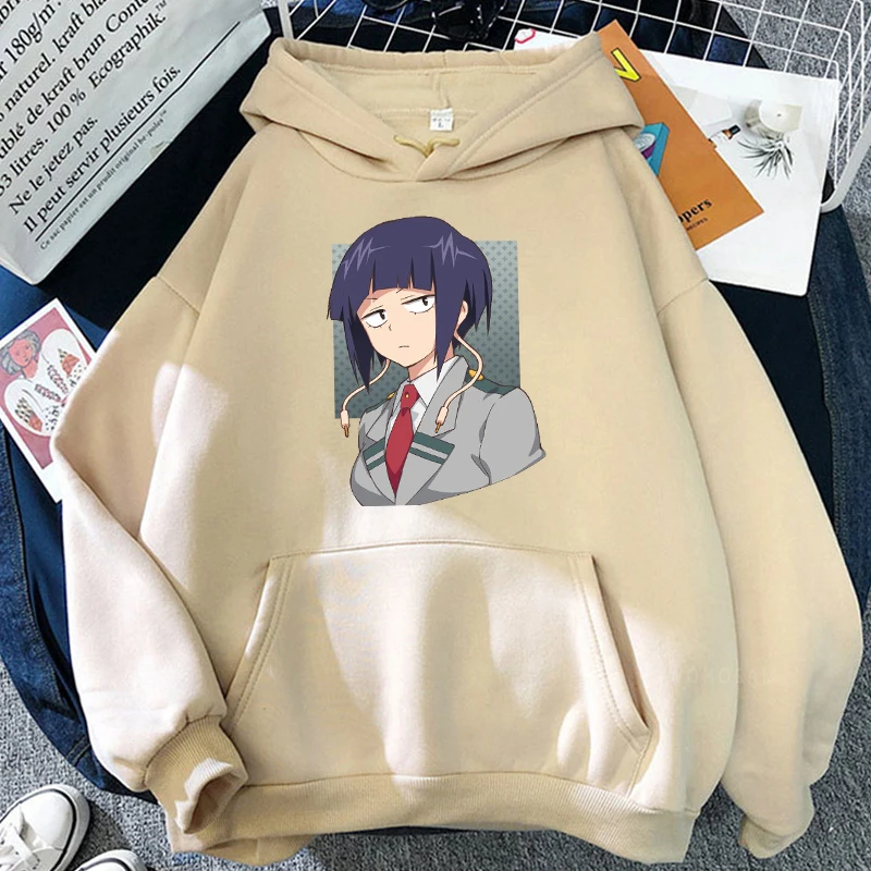 Горячие Аниме Boku No Hero Академия Harajuku толстовки уличная одежда Kawaii Kyouka Jirou