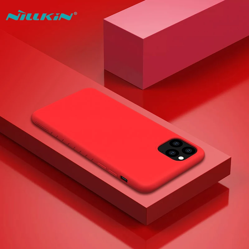 Liquid Silicone Case for Apple iPhone 11 Pro Max Nillkin Rubber Wrapped Anti-knock Soft TPU Back Covers For iPhone XI 11 Pro Max
Liquid Silicone Case for Apple iPhone 11 Pro Max Nillkin Rubber Wrapped Anti-knock Soft TPU Back Covers For iPhone XI 11 Pro Max