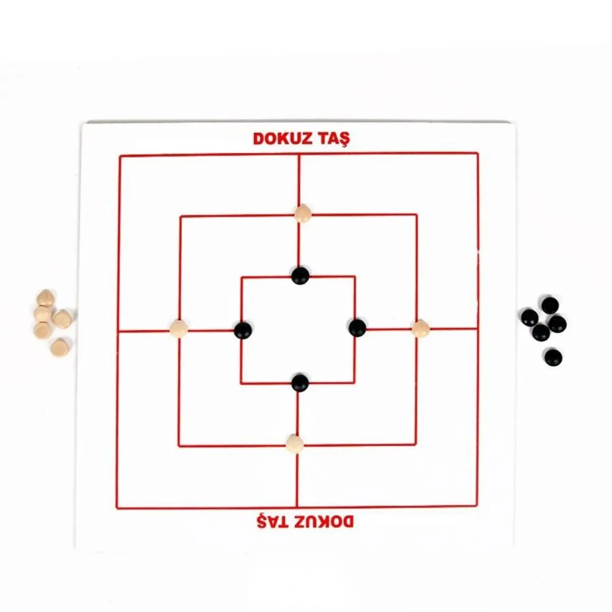 Игра «древесина девять камней» для интеллекта и стратегии
Игра «древесина девять камней» для интеллекта и стратегии