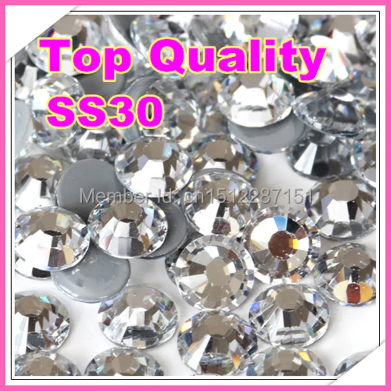 1 Bag Grade AAAAA SS30 288Pcs Transparent White Excellent Rhinestones Hotfix Strass Hot Fix Crystals For Wedding Decoration
1 Bag Grade AAAAA SS30 288Pcs Transparent White Excellent Rhinestones Hotfix Strass Hot Fix Crystals For Wedding Decoration