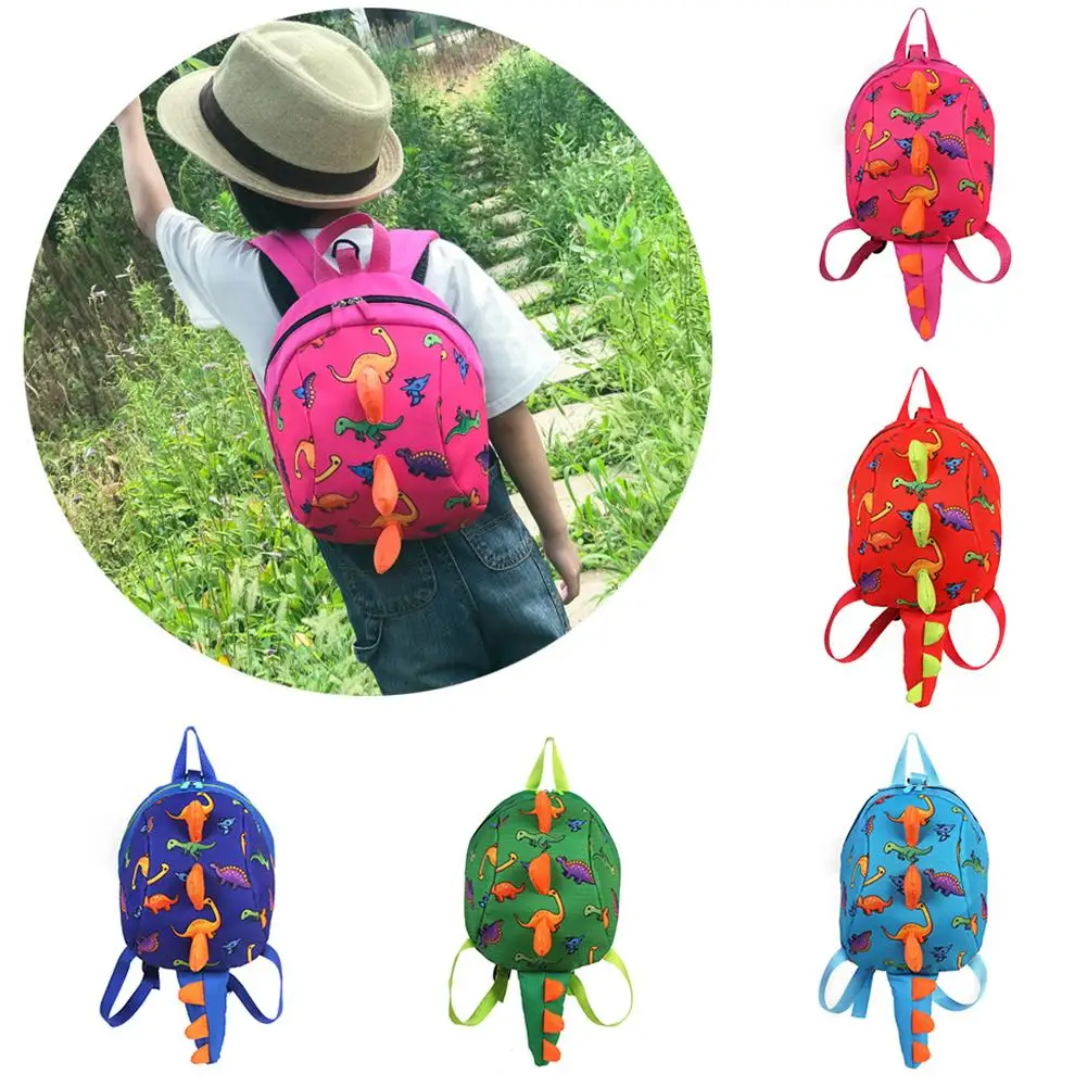 Lovely Dinosaur Children Anti-lost Backpack Kindergarten School Bag with Leash New
Lovely Dinosaur Children Anti-lost Backpack Kindergarten School Bag with Leash New