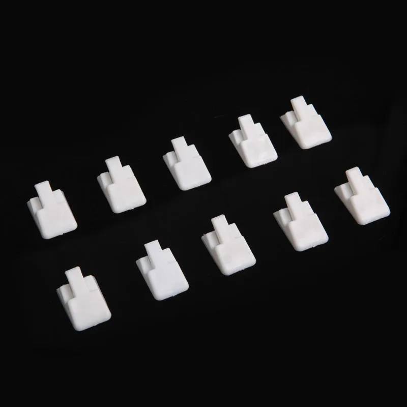 

10Pcs Ring Show Plastic Frosted Jewelry Displays Holder Decoration Stand New 45BC