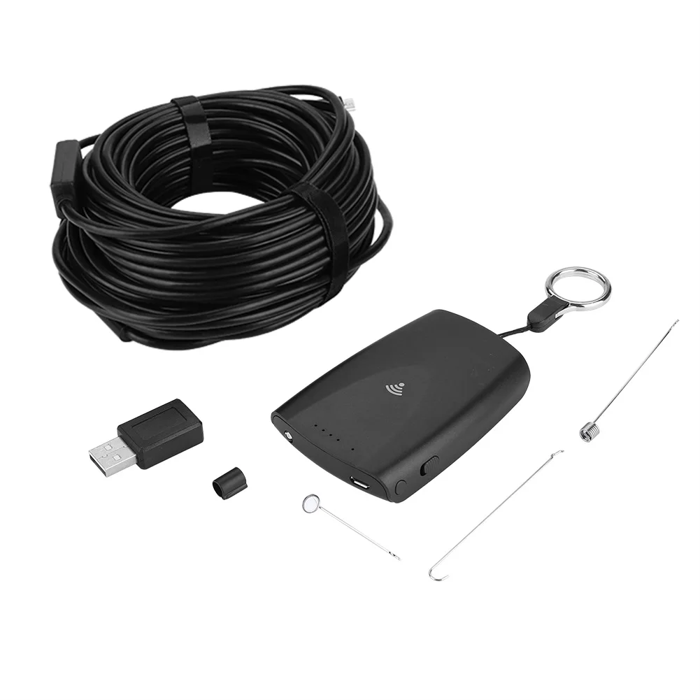 WI FI 20 м 5 мм 720P HD эндоскоп Камера Регулируемый 6 светодиодный IP67 Водонепроницаемый