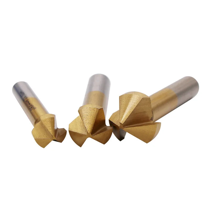 DHL 40Sets 6Pcs 90 Degree Three-Blade High Speed Steel Chamfer Cutting Tool Milling Cutter Countersink Drill Bit Hole Opener
DHL 40Sets 6Pcs 90 Degree Three-Blade High Speed Steel Chamfer Cutting Tool Milling Cutter Countersink Drill Bit Hole Opener