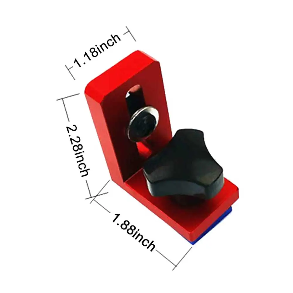 30/45 T-tracks T-slot Backing Connector Rail Chute Connector Sliding Slot Limiter Track Woodworking Tool Miter T-stop Aluminium
30/45 T-tracks T-slot Backing Connector Rail Chute Connector Sliding Slot Limiter Track Woodworking Tool Miter T-stop Aluminium