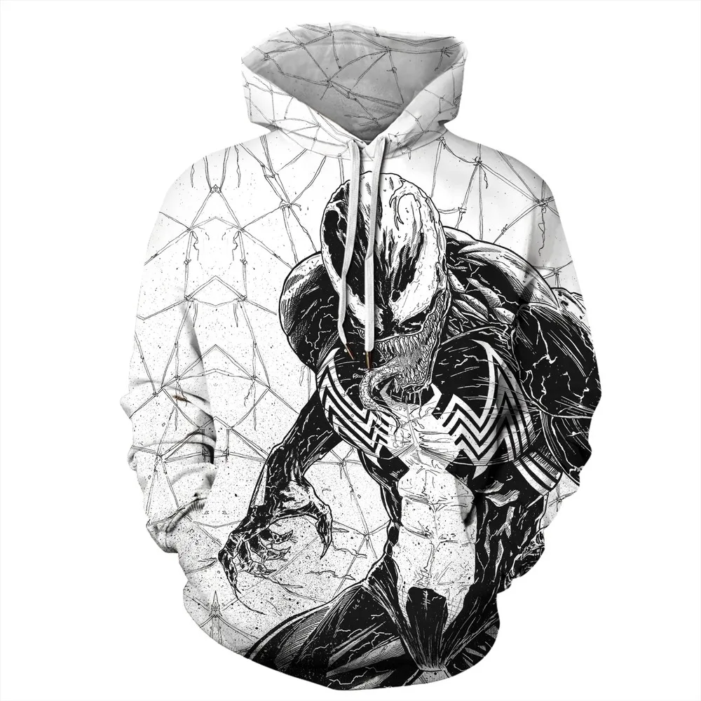 QNPQYX New Venom 3D Men Printed Hoodies Streetwear Women's Hooded Sweatshirts Winter Loose Sports Baseball Uniform Dropshipping
QNPQYX New Venom 3D Men Printed Hoodies Streetwear Women's Hooded Sweatshirts Winter Loose Sports Baseball Uniform Dropshipping