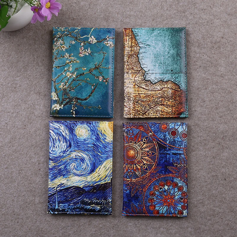 New Pu Leather Starry Sky Passport Cover Women Travel Wallet Color Landscape Passport Holder High Quatity Case for Passports
New Pu Leather Starry Sky Passport Cover Women Travel Wallet Color Landscape Passport Holder High Quatity Case for Passports