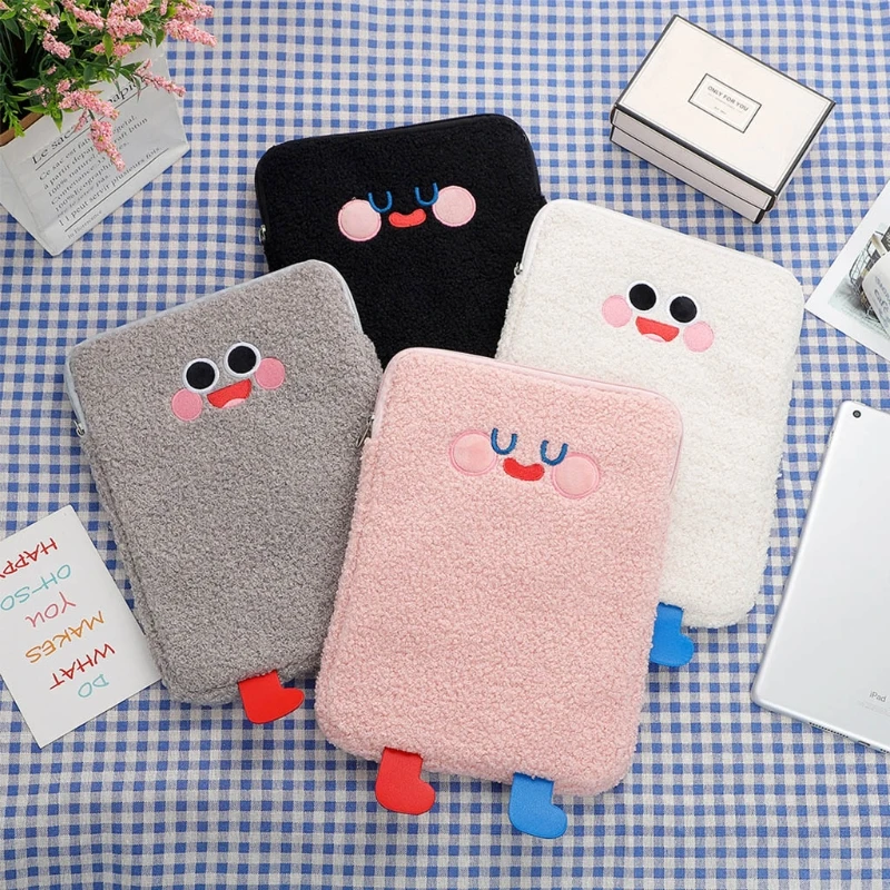 Tablet Protect Pouch Bag Case Sleeve Cute Cartoon Plush Laptop Cover Pocket Organizer Portable Storage Supplies
Tablet Protect Pouch Bag Case Sleeve Cute Cartoon Plush Laptop Cover Pocket Organizer Portable Storage Supplies
