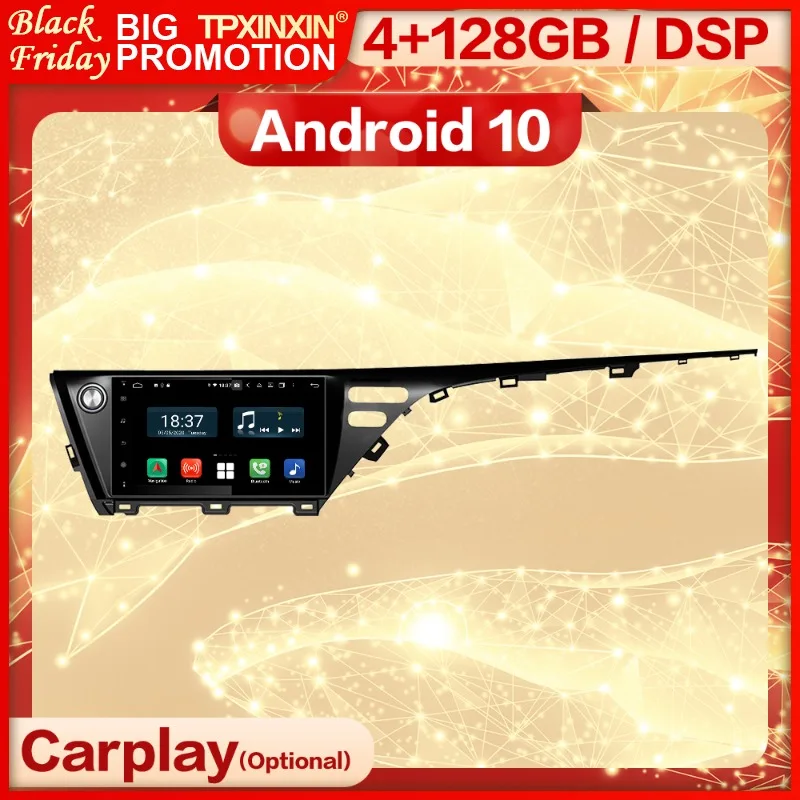 4+128G Carplay 2 Din Android Screen Multimedia Stereo Receiver For Toyota Camry 2018 GPS Wifi Video Radio Audio Player Head Unit
4+128G Carplay 2 Din Android Screen Multimedia Stereo Receiver For Toyota Camry 2018 GPS Wifi Video Radio Audio Player Head Unit