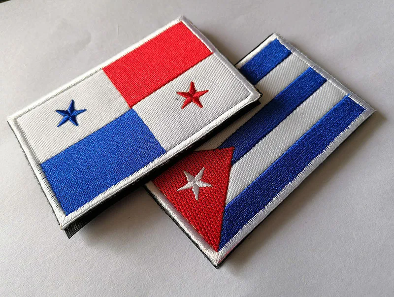 Заплатка национальный флаг крючок петля Croatia Chile Wales Slovakia значки на руку 3D
