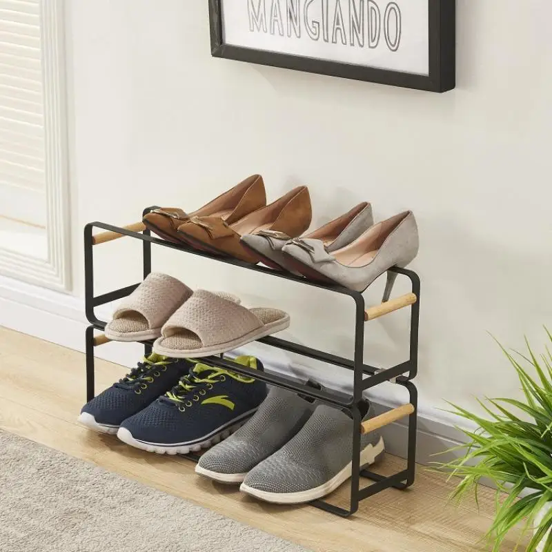 Home Appliance Japanese Style Iron Storage Racks 2 Layers Concise Durable Shoes Shelves Creative Solid Color Storage Organizer
Home Appliance Japanese Style Iron Storage Racks 2 Layers Concise Durable Shoes Shelves Creative Solid Color Storage Organizer