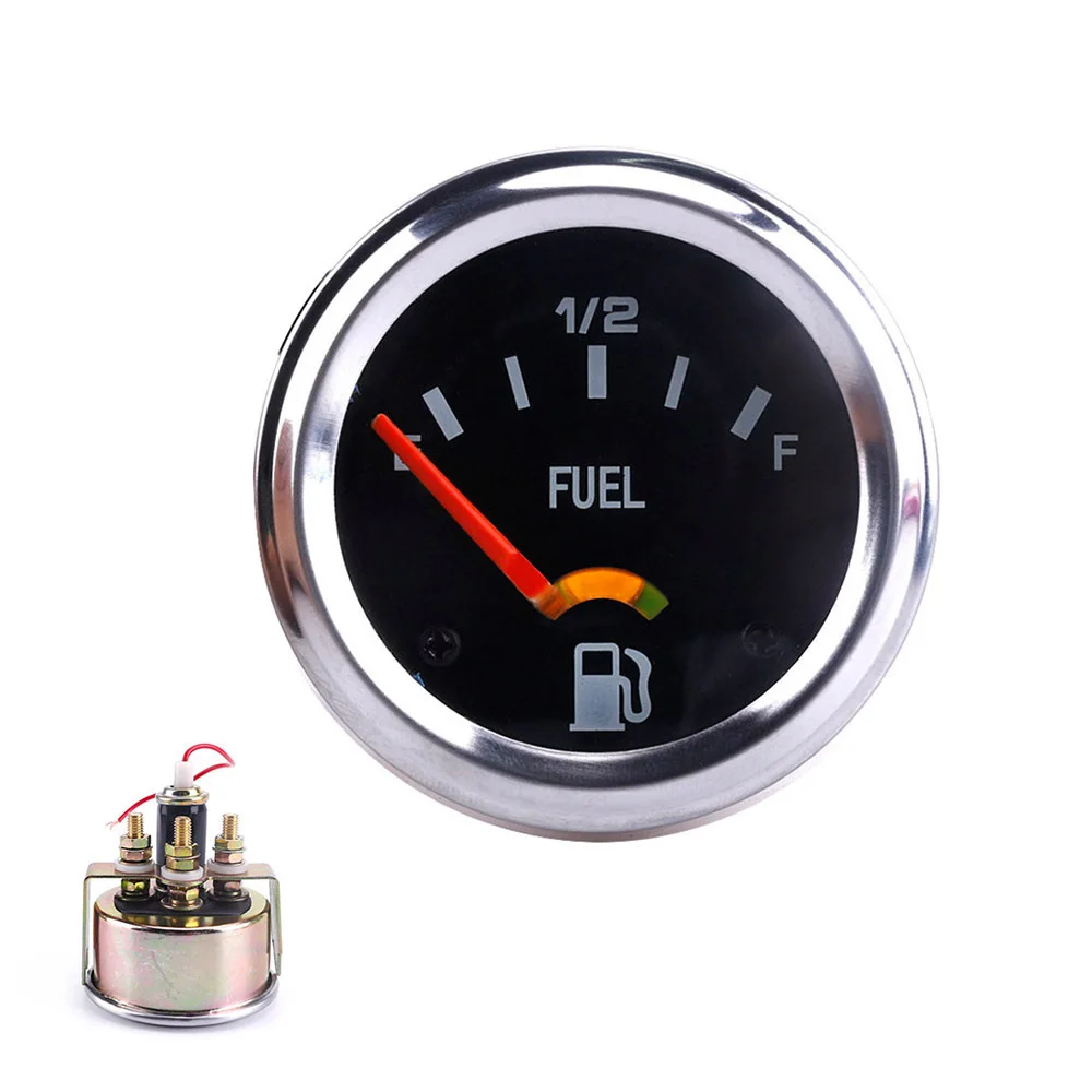 2-Inch 52mm Mechanical Auto Car Fuel Level Gauge Meter E-1/2-F Pointer 12V Direct Replacement Package Contents
2-Inch 52mm Mechanical Auto Car Fuel Level Gauge Meter E-1/2-F Pointer 12V Direct Replacement Package Contents
