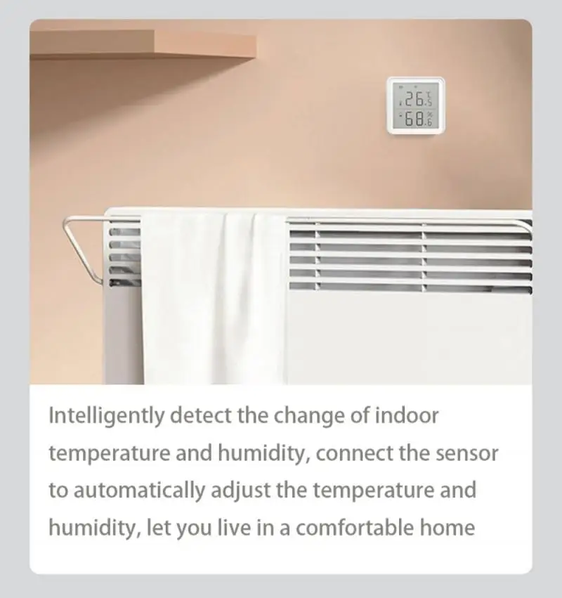 Tuya WIFI Temperature And Humidity Sensor Indoor Hygrometer LCD Display With Google Assistant and Tuya Zigbee Hub Smart Home
Tuya WIFI Temperature And Humidity Sensor Indoor Hygrometer LCD Display With Google Assistant and Tuya Zigbee Hub Smart Home