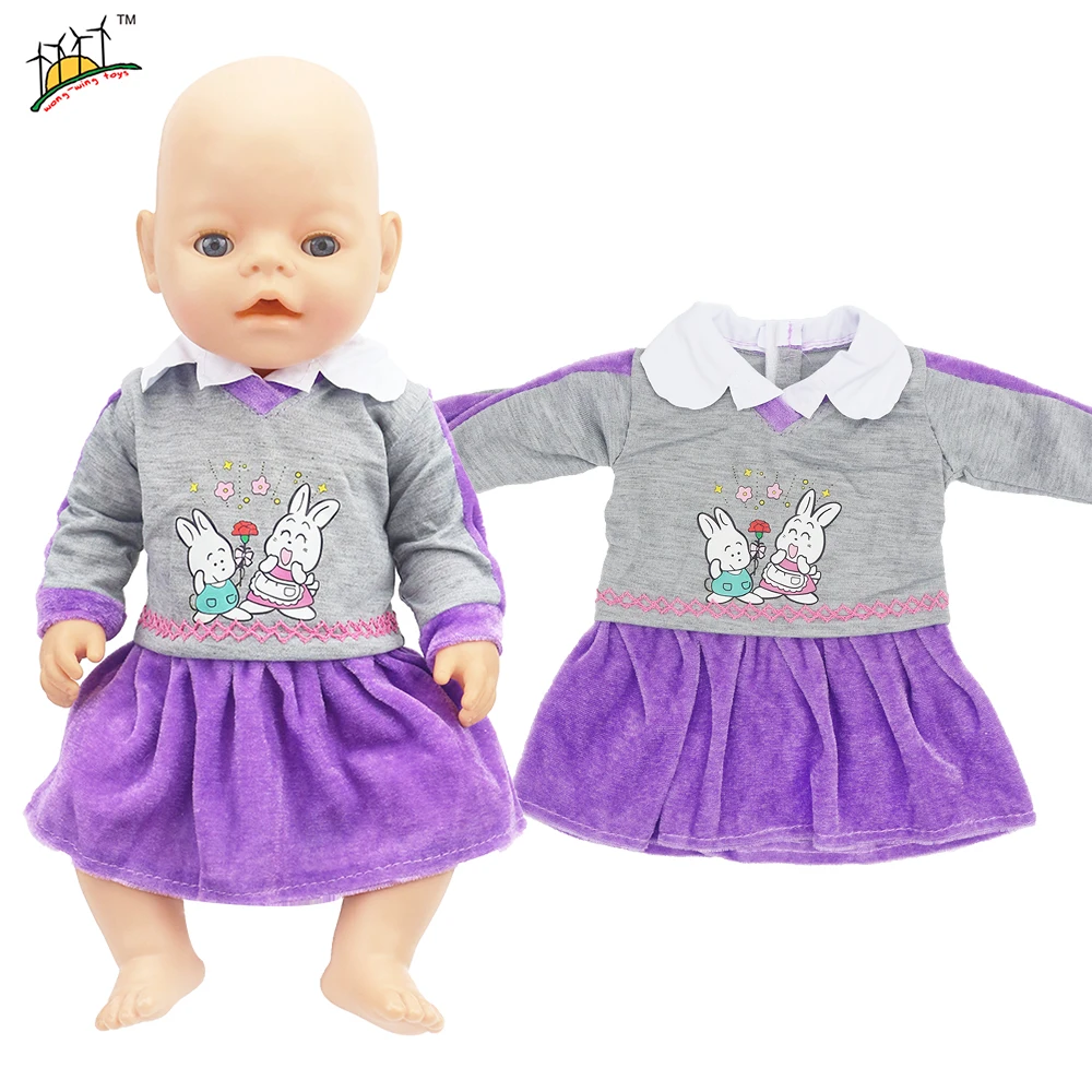 Baby Girl Doll Clothes Lapel Shirt Dress fit 43cm Baby-born & Our Generation Dolls Accessories, American Clothing of 18inch Doll
Baby Girl Doll Clothes Lapel Shirt Dress fit 43cm Baby-born & Our Generation Dolls Accessories, American Clothing of 18inch Doll